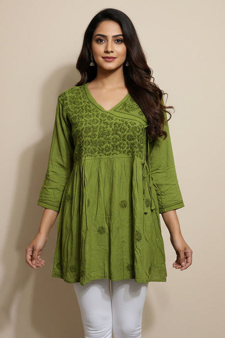 Chikankari Short Tunics