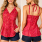 Bandhani Strap Short Top
