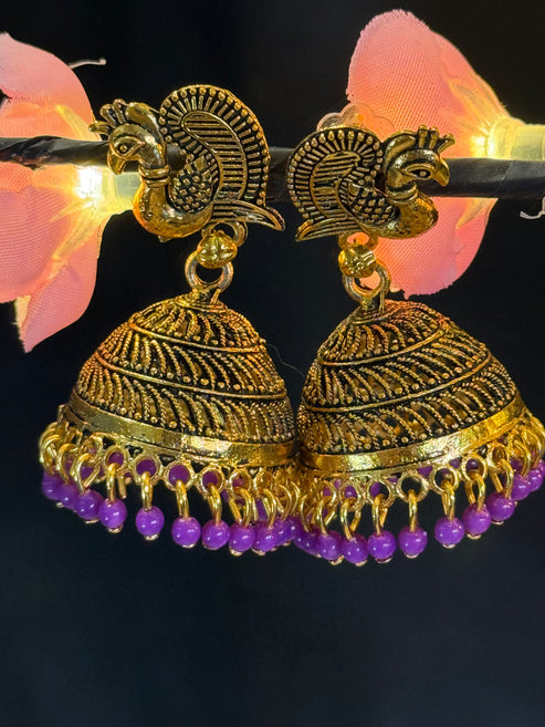 Morni Royal Jhumkas
