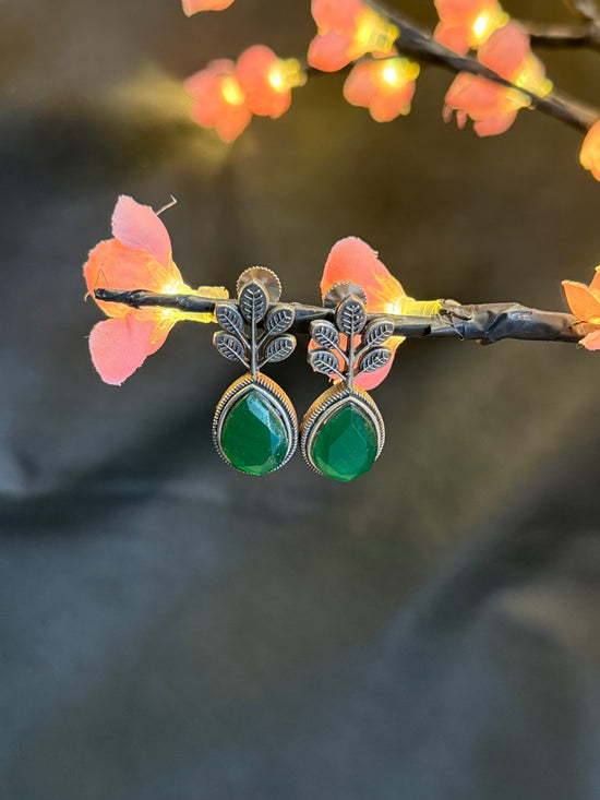 Emerald Vine Earrings