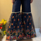 Premium Sharara Pants with Embroidery