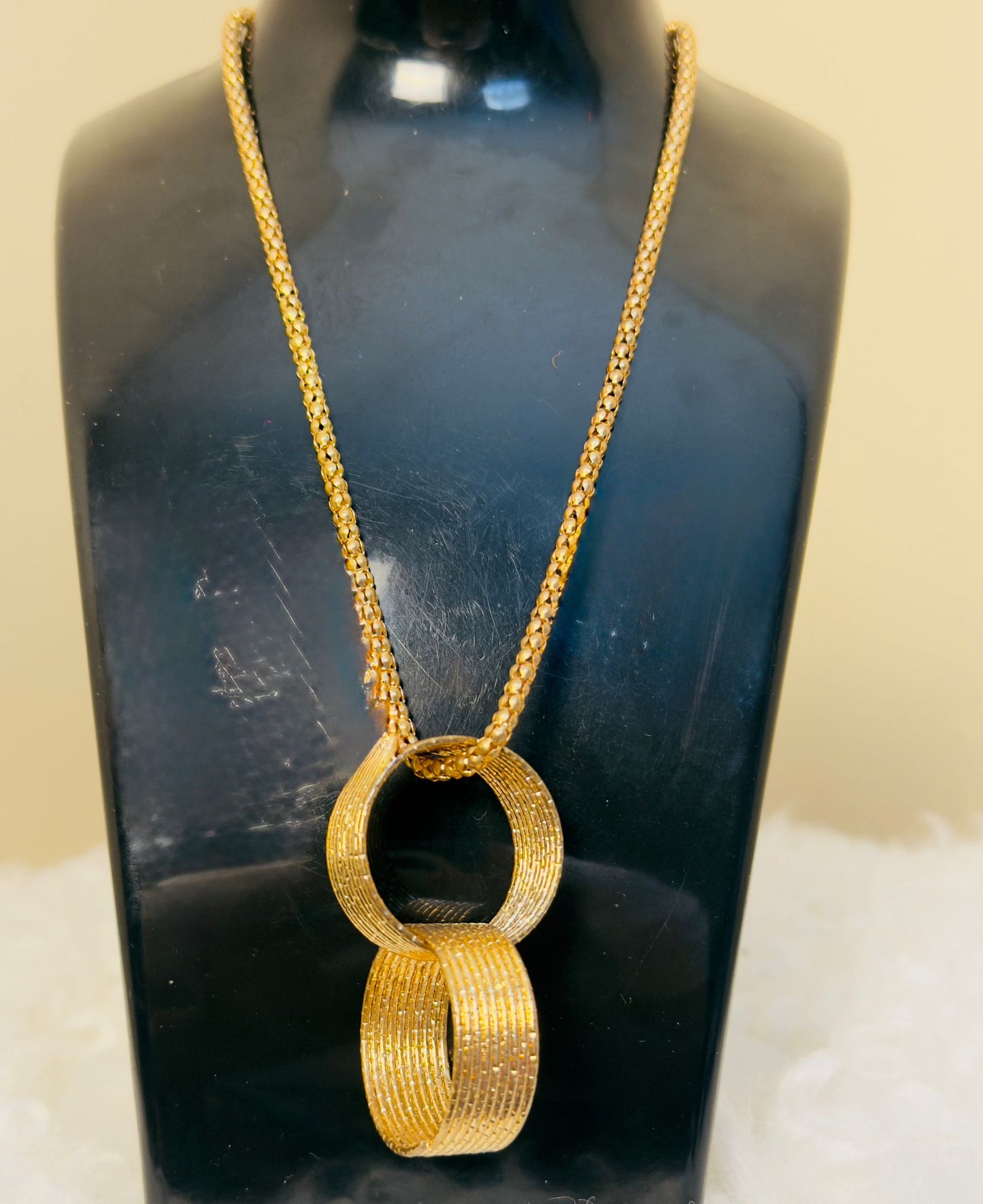 Golden Orbit Necklace