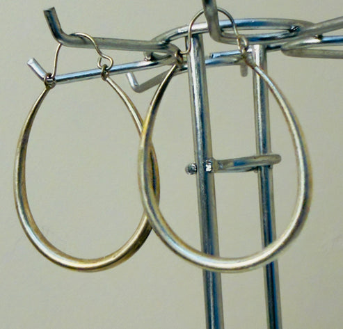Timeless Silver Hoops