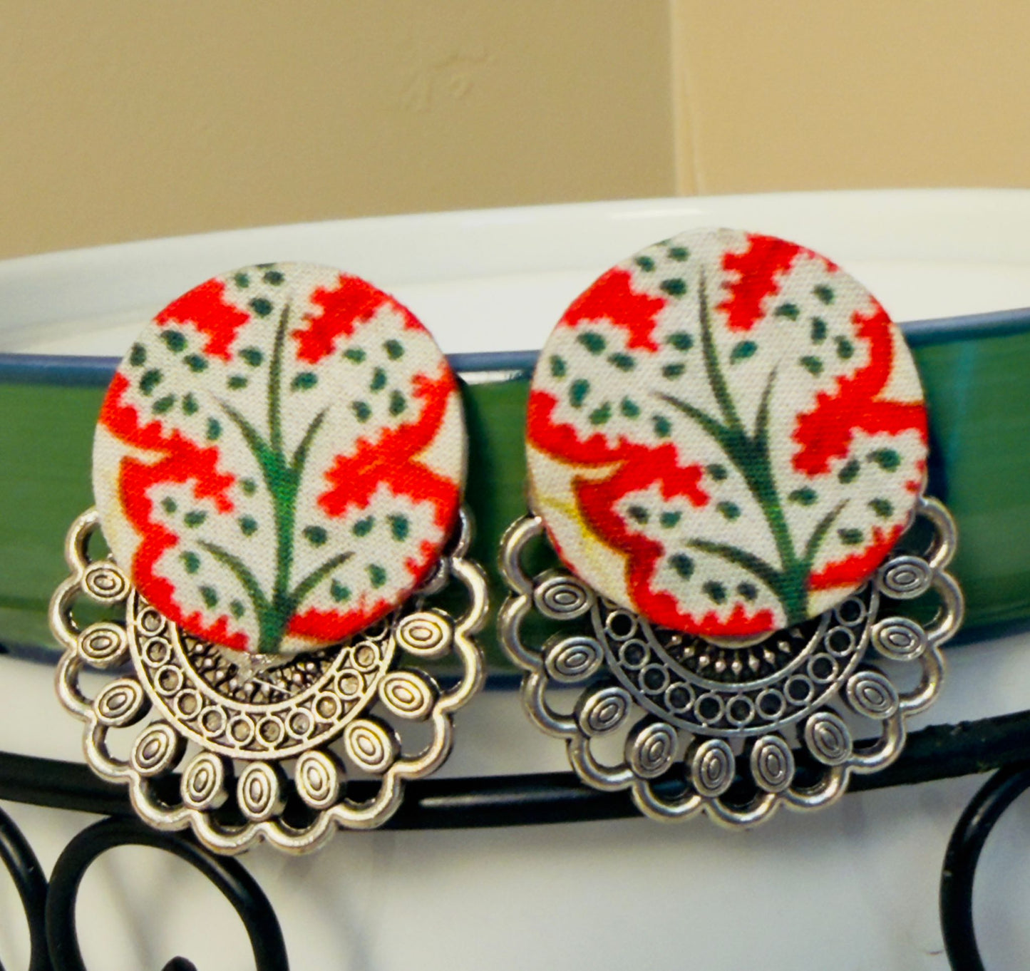 Rangrez Bloom Stud Earrings
