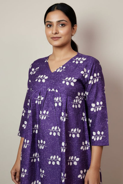 Mul Cotton Full Sleeve Short Top