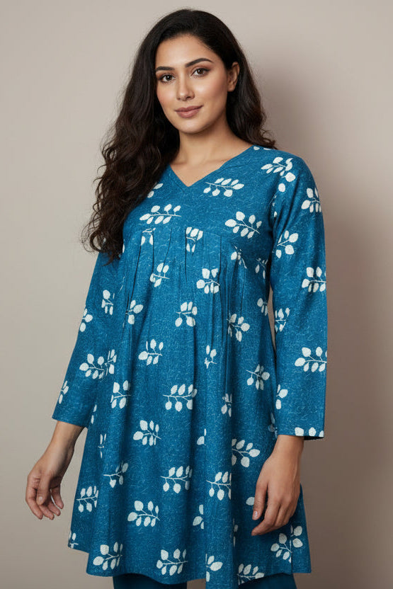 Mul Cotton Full Sleeve Short Top