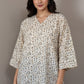 Tribal Print Cotton Short Top
