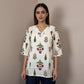Garden Bloom Cotton Short Top