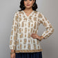 Paisley Meadow Cotton Short Top