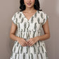 Paisley Petal Sleeveless Short Top