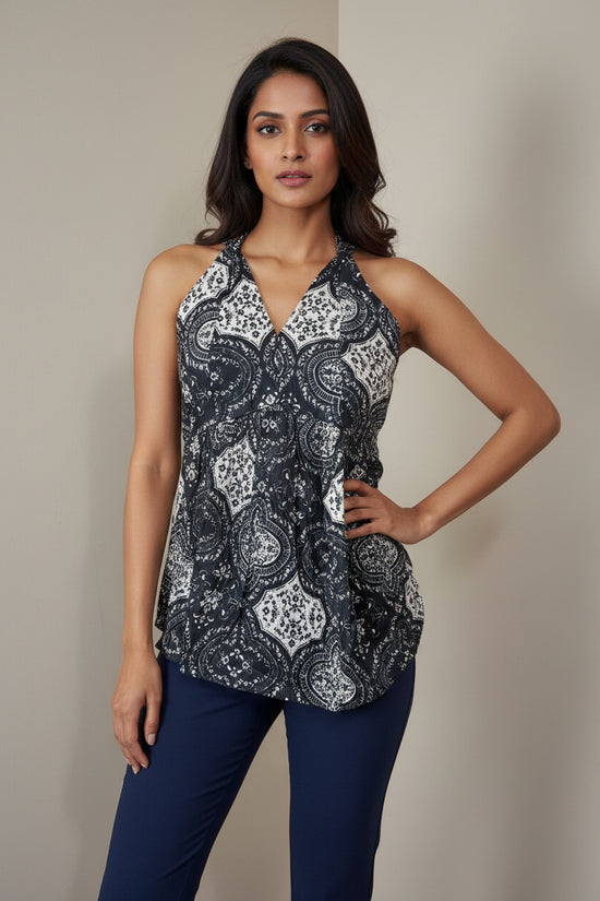Strap Cotton Short Top