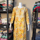Summer Floral Chikankari Long Tunic