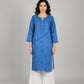 Sasha Chikankari Long Kurti