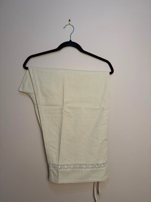 5XL Off White Salwar Pant