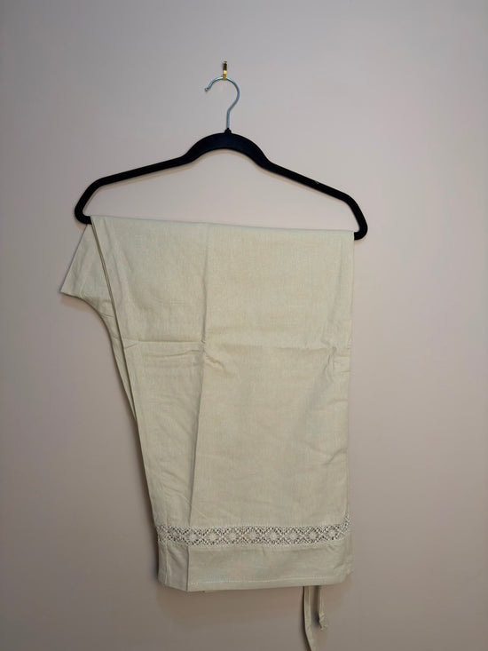 5XL Off White Salwar Pant