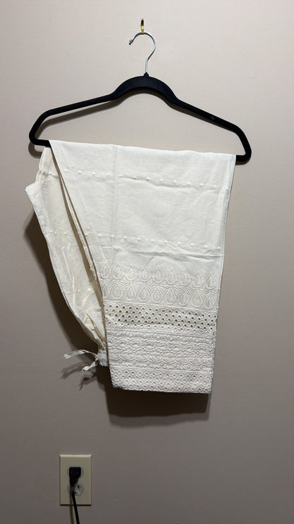 Chikankari Farshi Salwar Pants