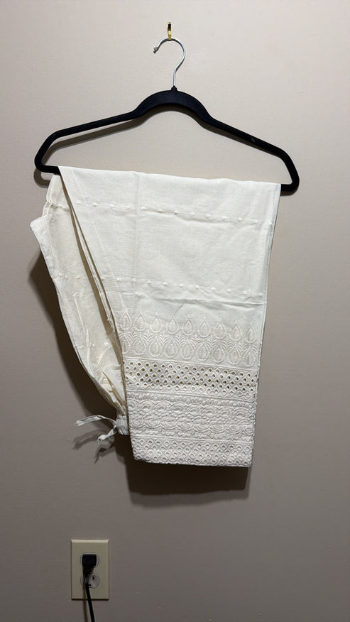 Chikankari Farshi Salwar Pants