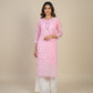 Georgette Panal Jaal Kurti
