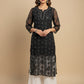 Georgette Panal Jaal Kurti