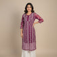 Georgette Panal Jaal Kurti