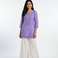 Muslin Short Chikankari Kurti