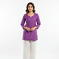 Muslin Short Chikankari Kurti
