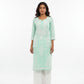 Modal Long Chikankari Kurti