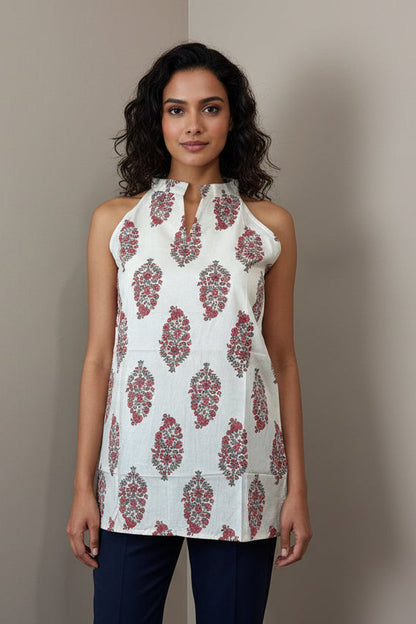 Aarvi Sleeveless Short Top