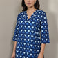 Indigo Design Short Top