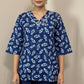 Indigo Design Short Top