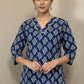 Indigo Design Short Top