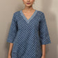 Indigo Design Short Top