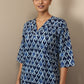 Indigo Design Short Top