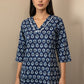 Indigo Design Short Top