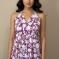 Floral Strap Cotton Top