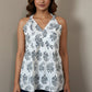Floral Strap Cotton Top