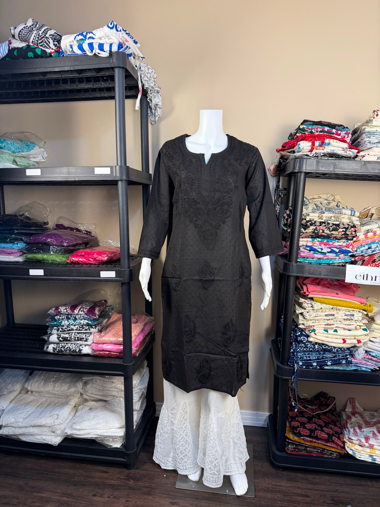Cotton Simple Chikankari Tunic