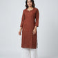 Cotton Simple Chikankari Tunic