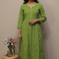 Plus Size Chikankari Plazo Set